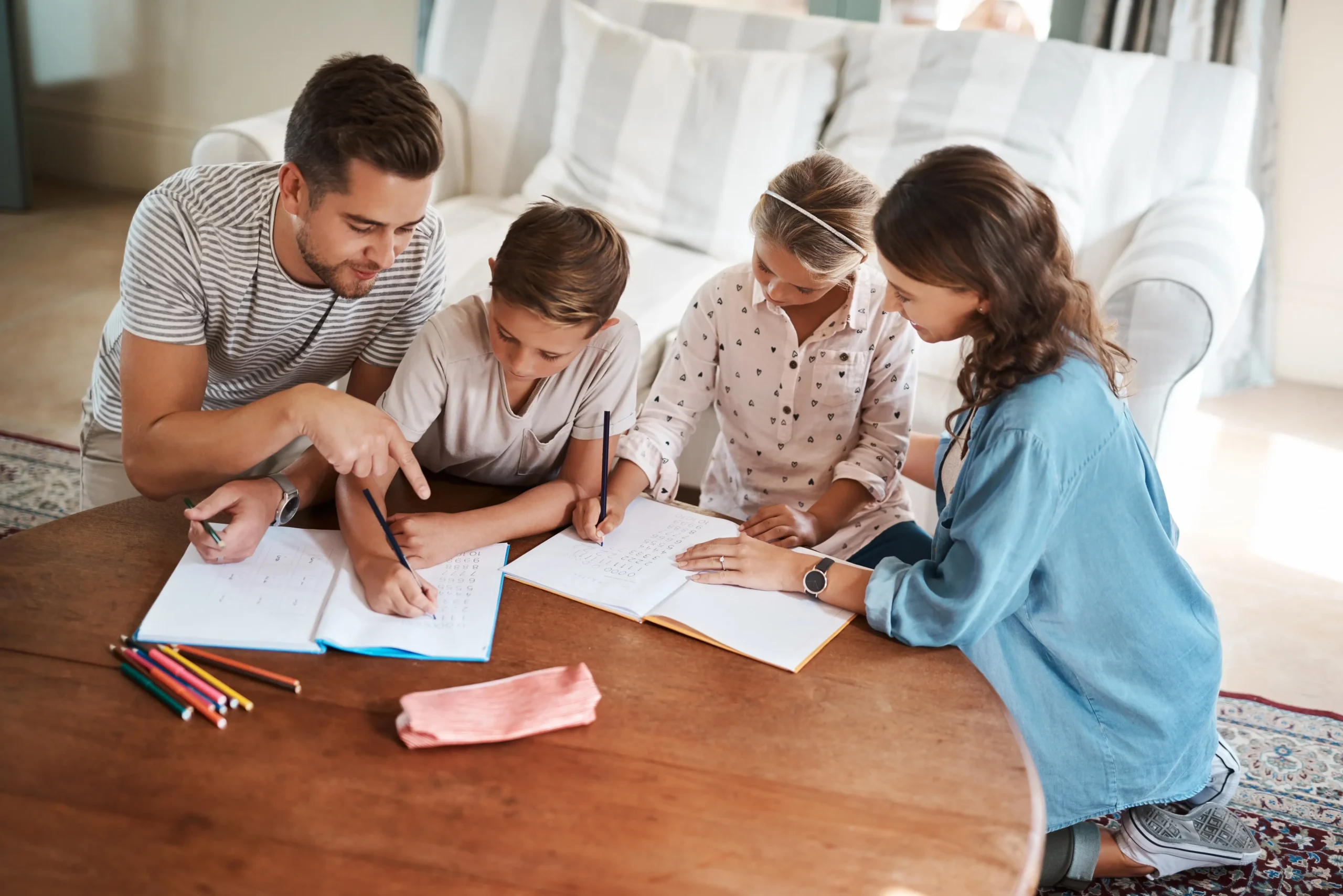 Orientação parental sobre hábitos de estudo eficazes para estudantes do 1º ao 6º ano