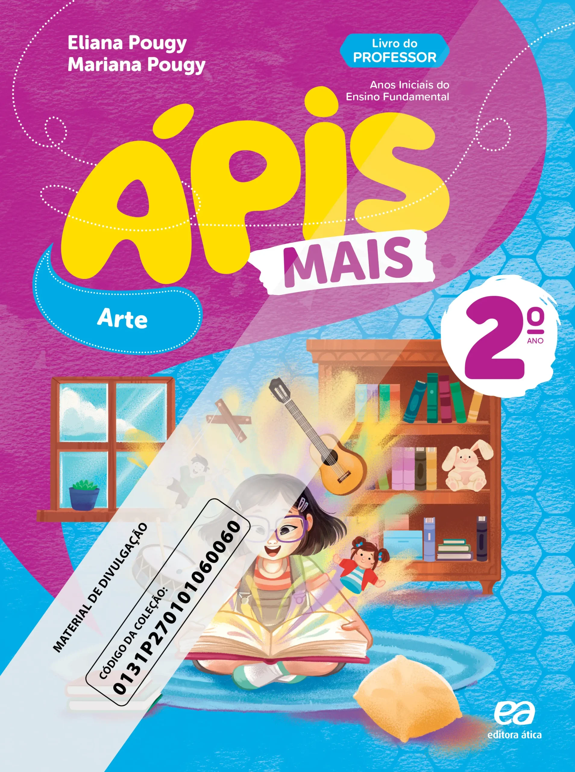 Ápis Mais: Arte (2º ano) | PNLD 2027