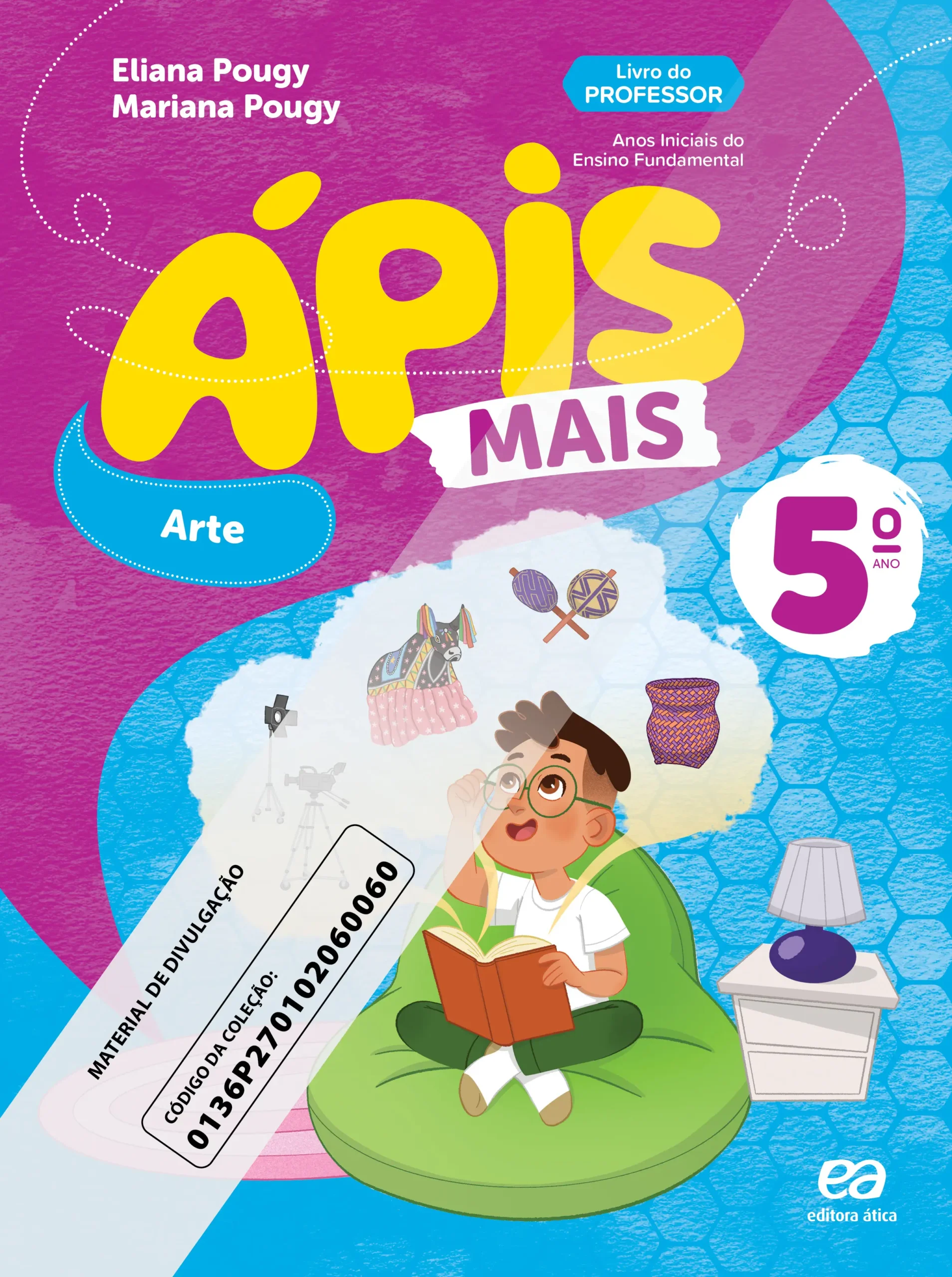 Ápis Mais: Arte (5º ano) | PNLD 2027