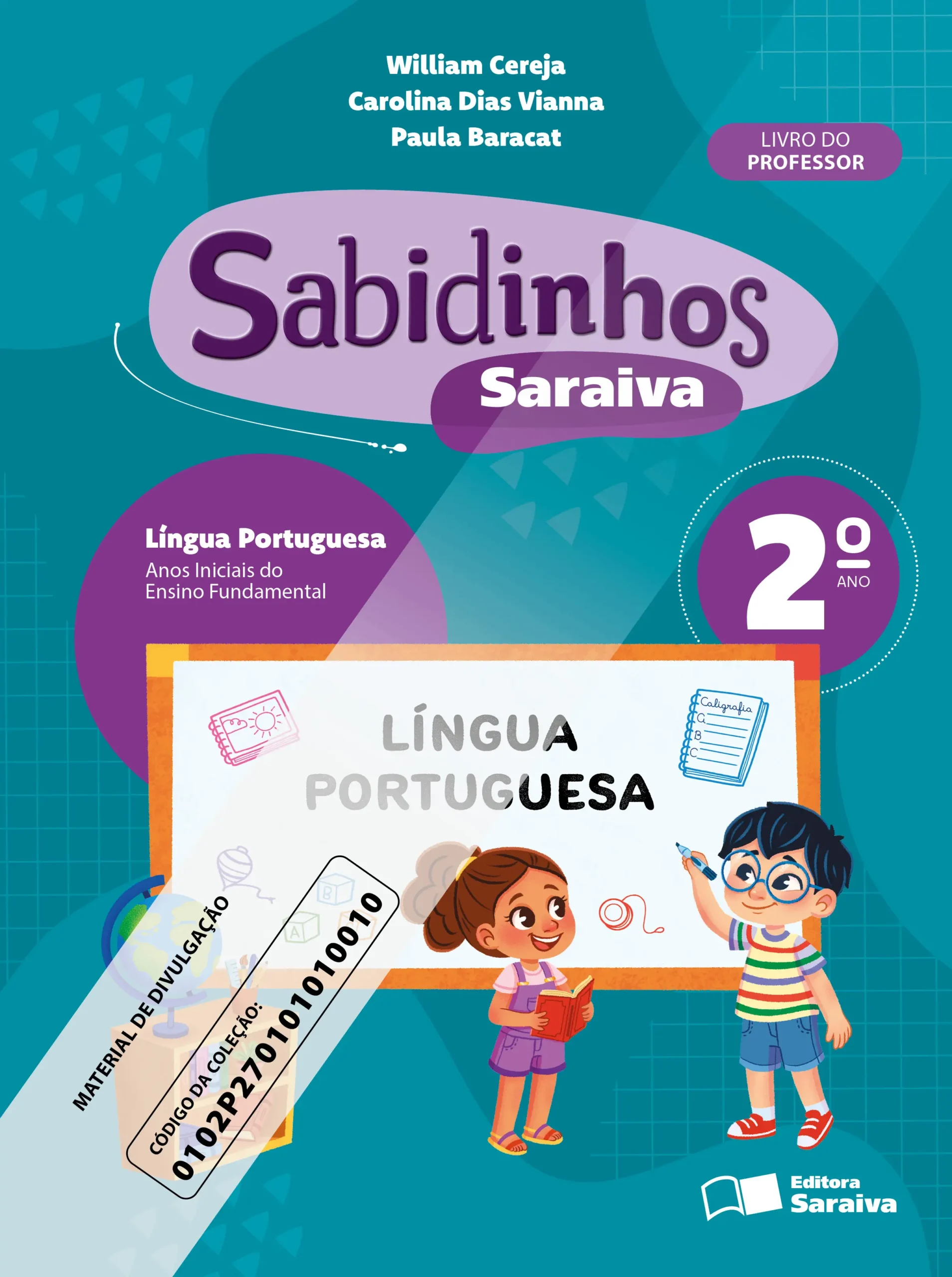 Sabidinhos Saraiva: Língua Portuguesa (2º ano) | PNLD 2027