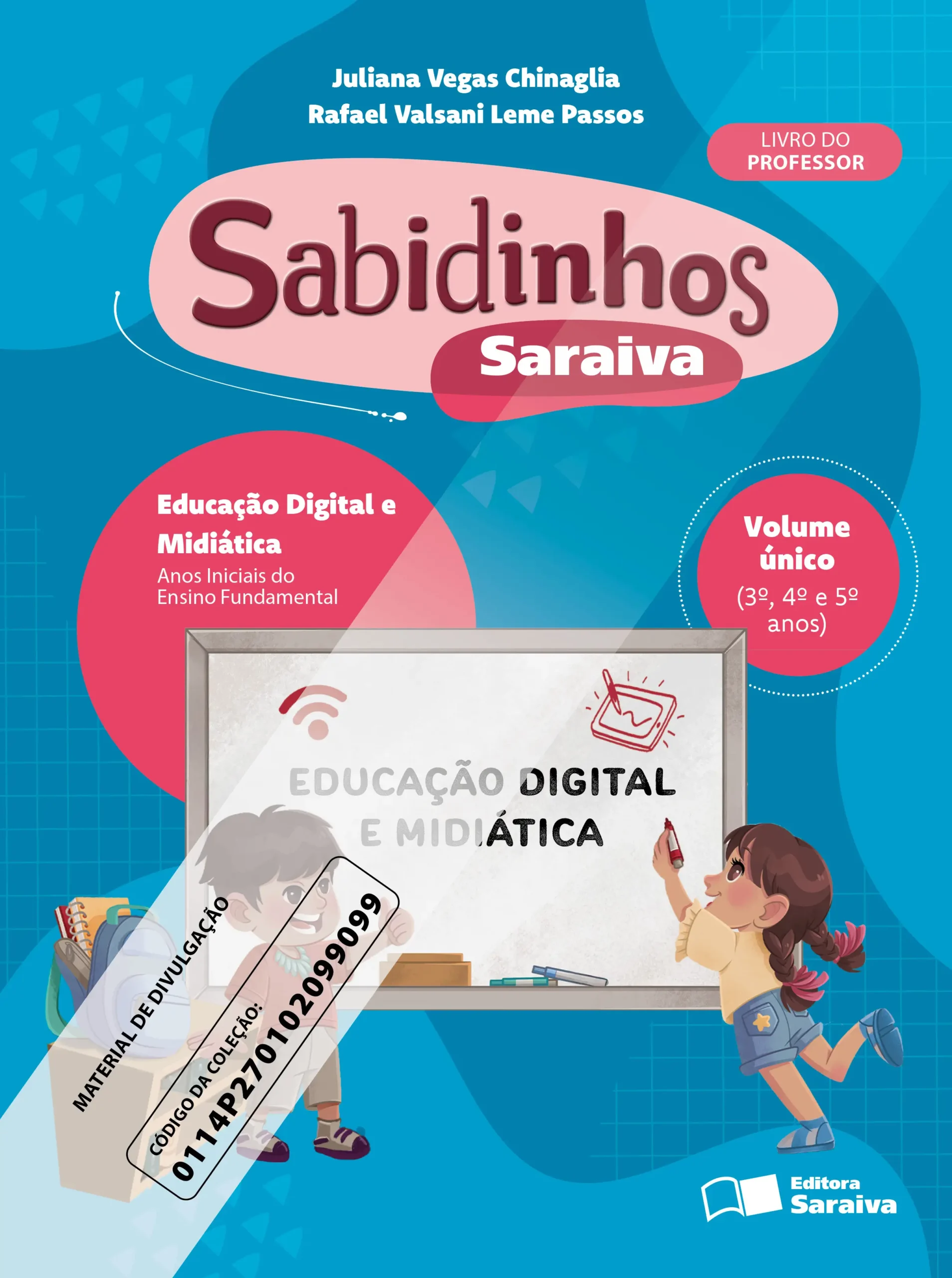 Sabidinhos Saraiva: Educação Digital e Midiática (3º ao 5º ano) | PNLD 2027