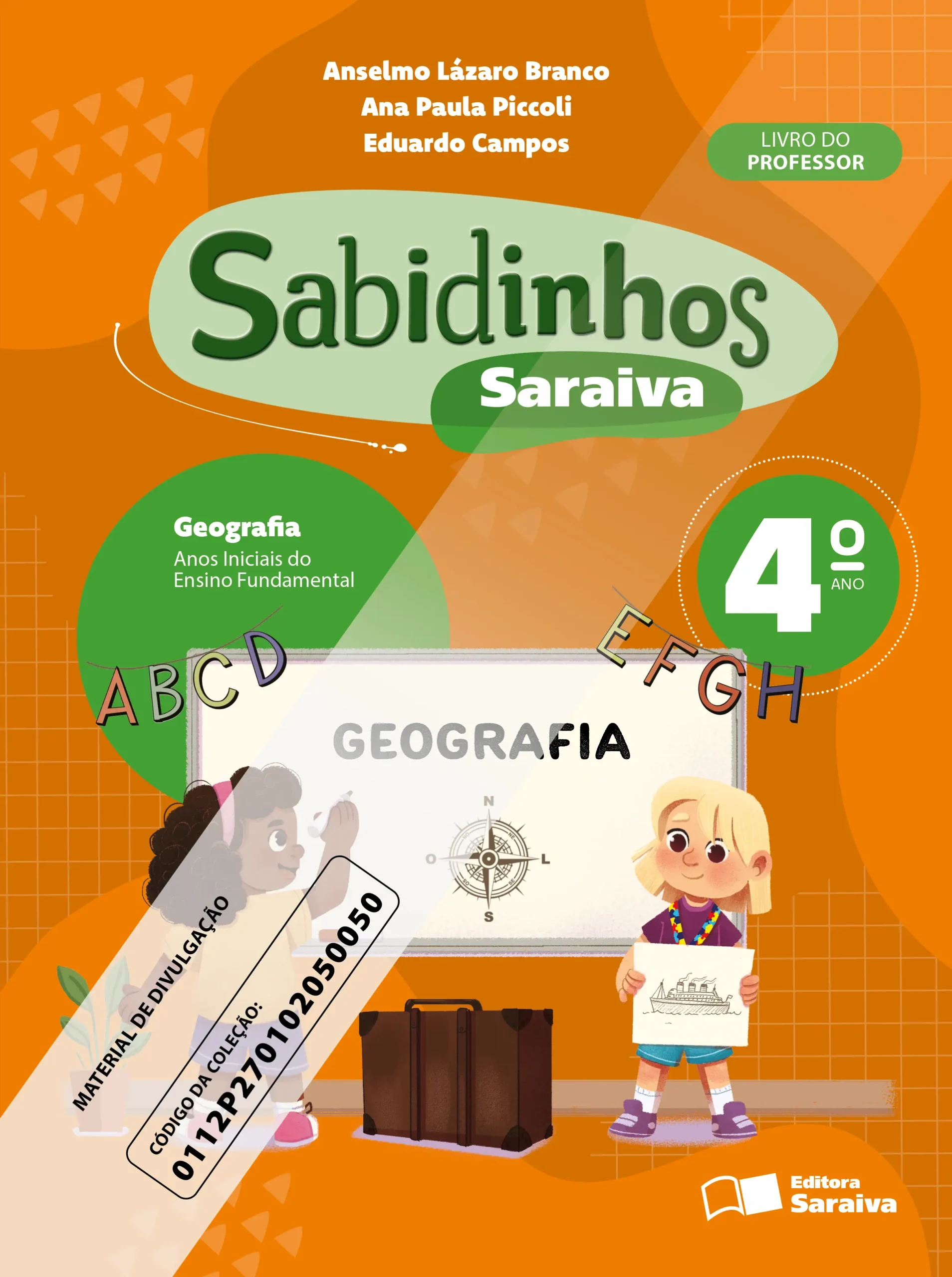 Sabidinhos Saraiva: Geografia (4º ano) | PNLD 2027