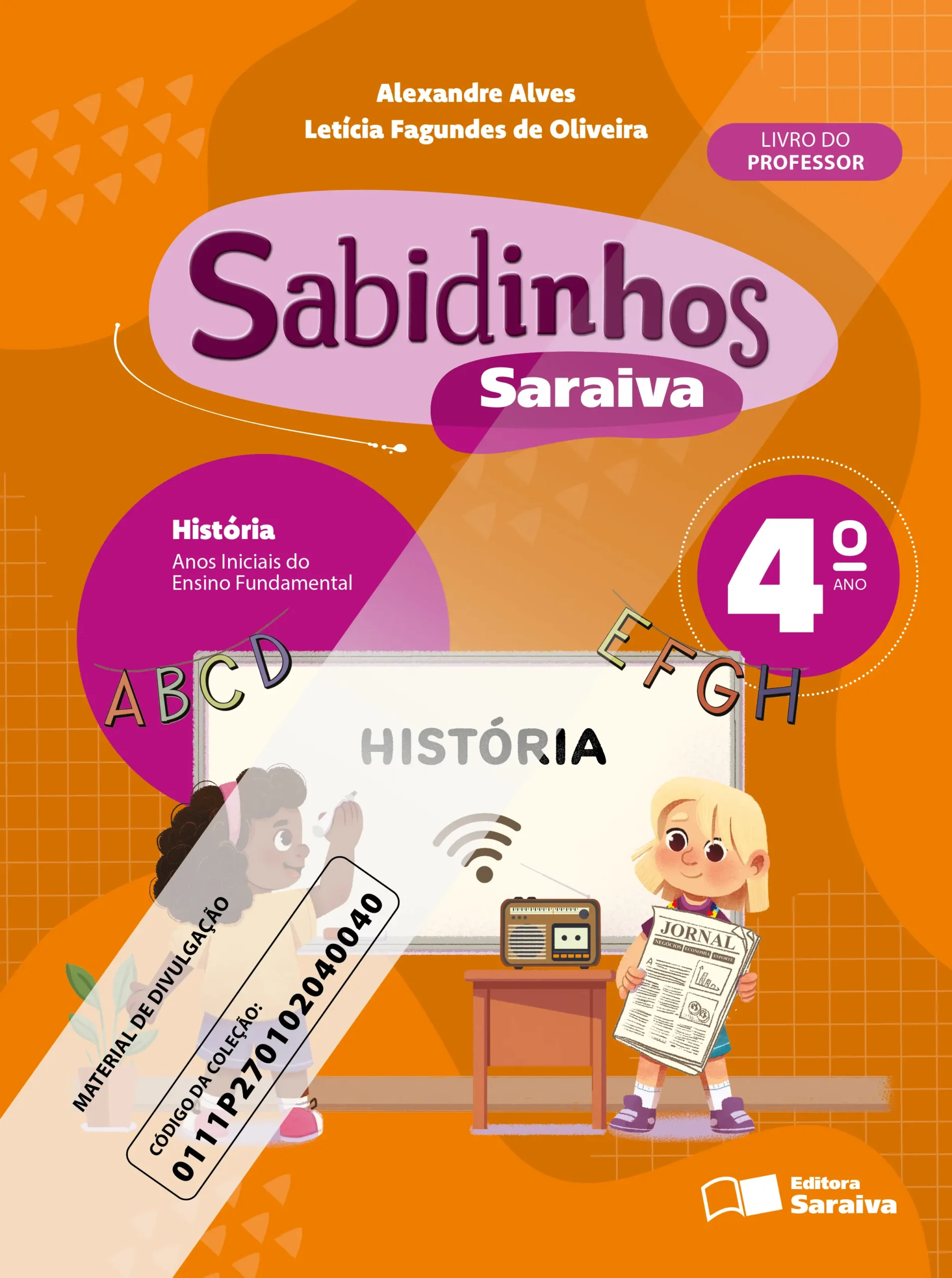 Sabidinhos Saraiva: História (4º ano) | PNLD 2027
