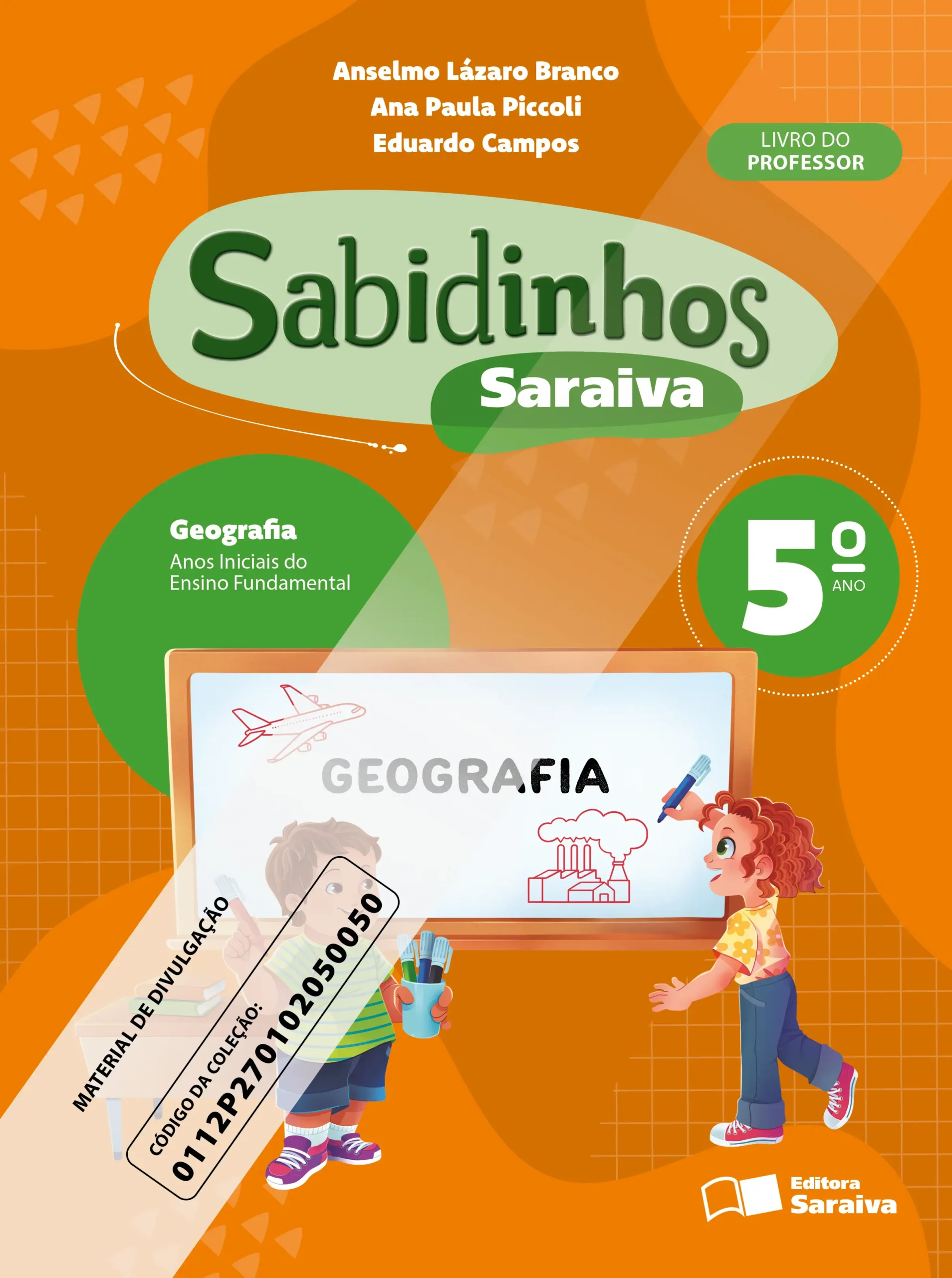 Sabidinhos Saraiva: Geografia (5º ano) | PNLD 2027