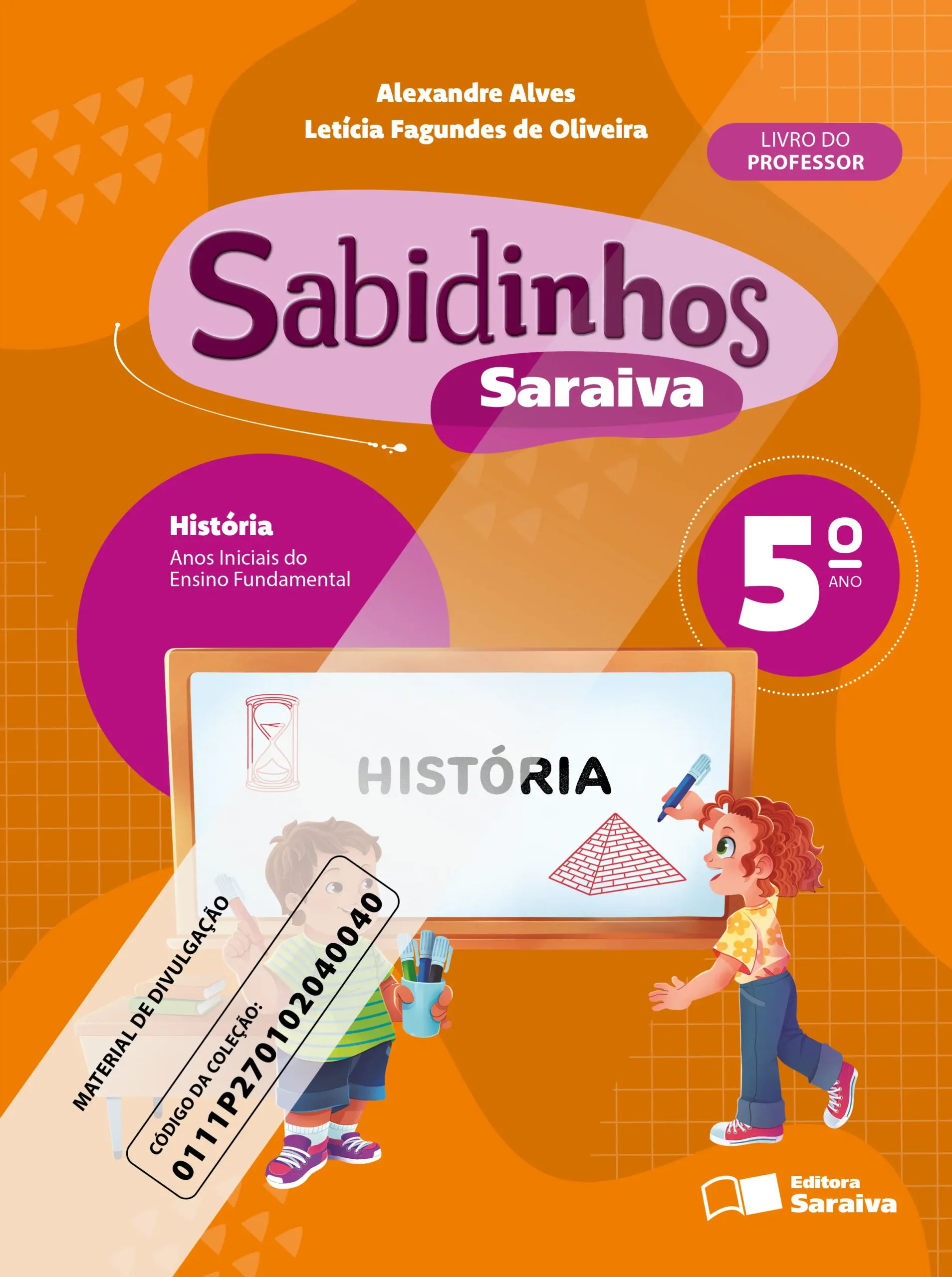 Sabidinhos Saraiva: História (5º ano) | PNLD 2027