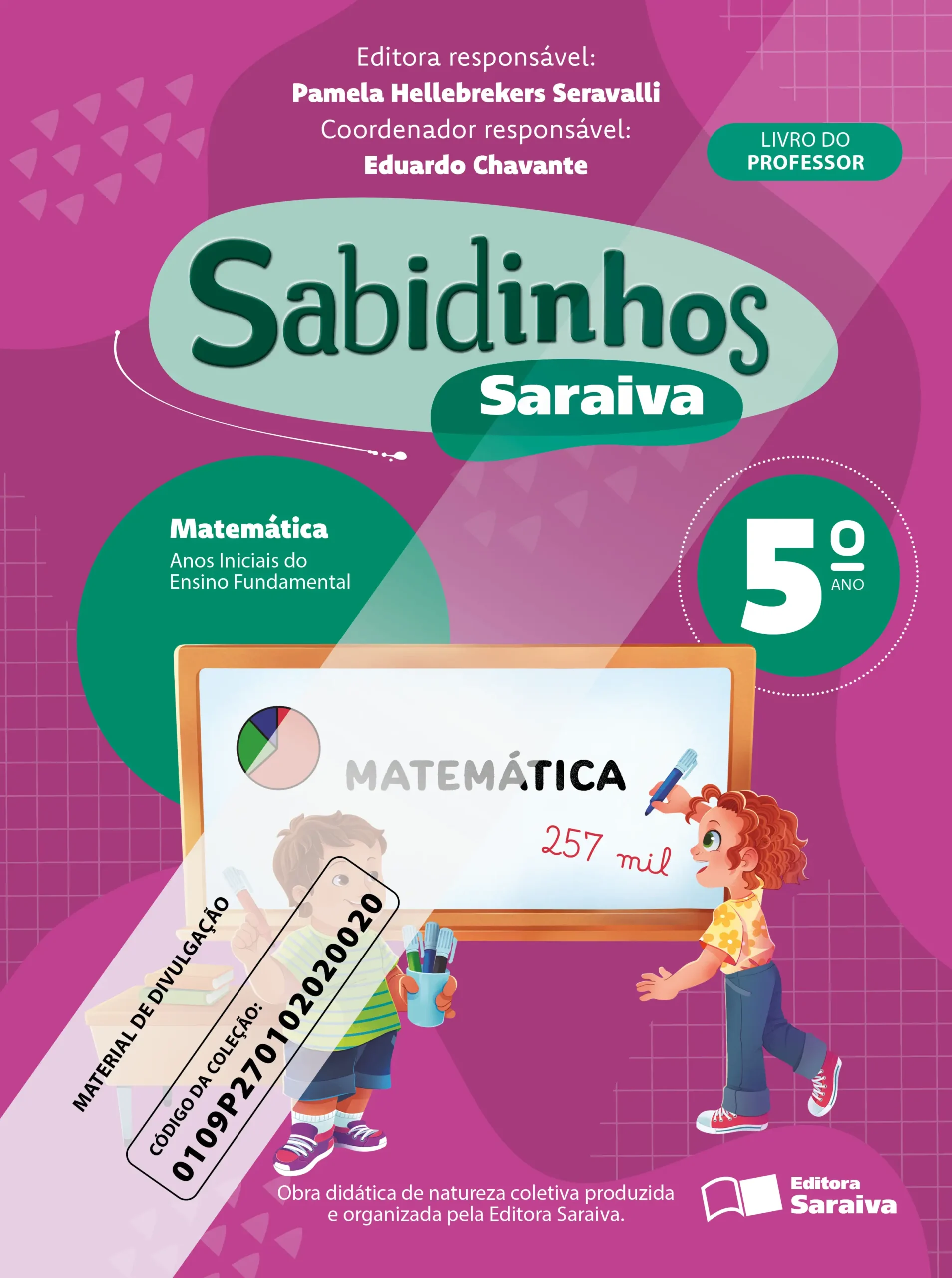 Sabidinhos Saraiva: Matemática (5º ano) | PNLD 2027